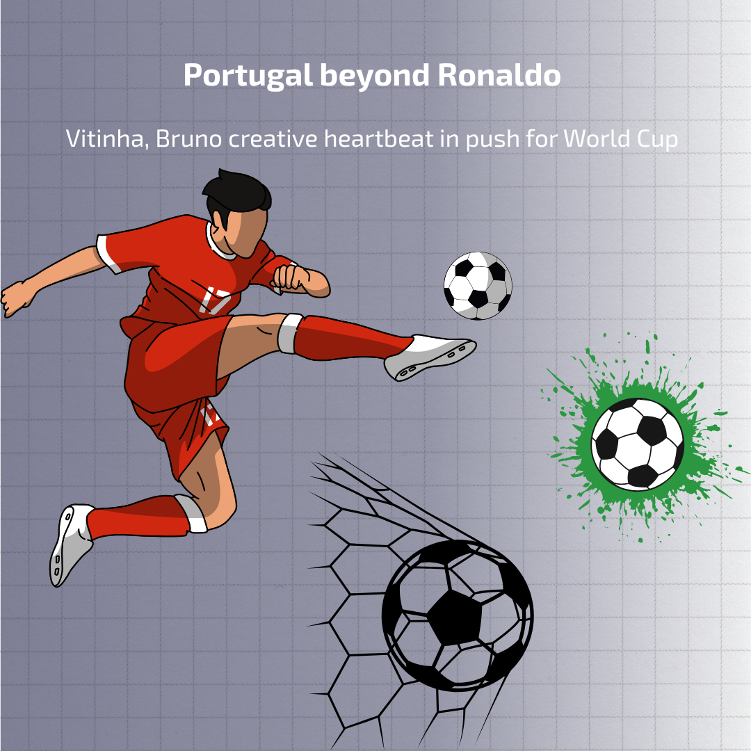 Portugal beyond Ronaldo: Vitinha, Bruno creative heartbeat in push for World Cup